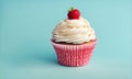 Cupcake sweetness: Delicious treat Royalty Free Stock Photo