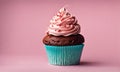 Cupcake sweetness: Delicious treat Royalty Free Stock Photo