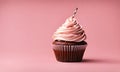 Cupcake sweetness: Delicious treat Royalty Free Stock Photo