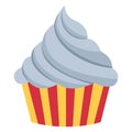 Cupcake Vector icon which can be easily modified or edit Royalty Free Stock Photo