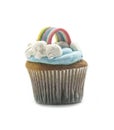 Cupcake in white background