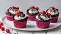 cupcakes with cream oreo cupcakes, Cup cakes whipped cream delicious decorated chocolate sweet temptation Cupcakes