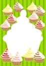 Cupcakes Invitation Card