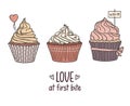 Cupcakes - Love at first bite