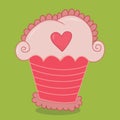 cupcakes ruffles red 08