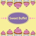 Cupcakes, sweet buffet