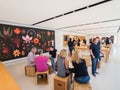 Apple store at company campus in silicone valley, Infinity loop one, headquarter