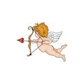 Cupid cartoon icon Royalty Free Stock Photo