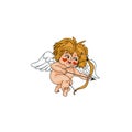 Cupid cartoon icon Royalty Free Stock Photo