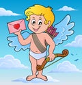 Cupid with envelope theme image 2