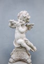Cupid with Flute Royalty Free Stock Photo