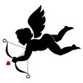 Cupid illustration Royalty Free Stock Photo