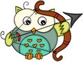 Cupid love owl