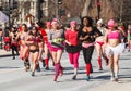 Cupid's Undie Run Washington DC Royalty Free Stock Photo