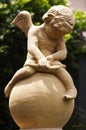 Cupid Statue Closeup