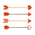 Cupids arrows Royalty Free Stock Photo