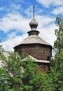 Cupola of ancient church in Murom, Russia Royalty Free Stock Photo