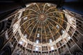 Cupola of baptistery in Parma city