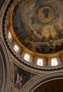 The cupola of Basilica of Maria Ausiliatrice, Turin, Italy