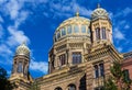 Cupola of Berlin synagogue Royalty Free Stock Photo