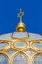 Cupola of Berlin synagogue Royalty Free Stock Photo
