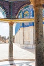 Cupola of the Chain near Dome of the Rock, Jerusalem, Israel Royalty Free Stock Photo