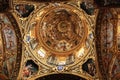 Cupola dome of Santissima Annunziata del Vastato, Catholic chur Royalty Free Stock Photo