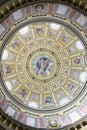 Cupola with God fresco Royalty Free Stock Photo