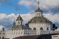 La Compania de Jesus church in old town of Quito, Ecuador