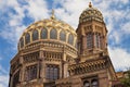 Cupola of the New Synagogue Royalty Free Stock Photo