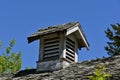 Cupola and roof of a barn or shed Royalty Free Stock Photo