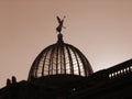 Cupola in Sepia Royalty Free Stock Photo