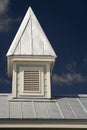 Cupola on Tin Roof Royalty Free Stock Photo