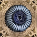 Cupola. White glass dome Royalty Free Stock Photo