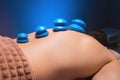 Cupping massage in general. Vacuum rubber cups for back massage for a man. Massage with vacuum cups. Cupping treatments