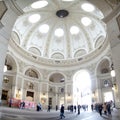 Cuppola Interior View with visitors (Vienna Hofburg Palace), Austria