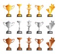 Cups Medals Trophies Set