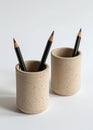 Cups With Pencils