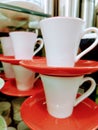 Cups and saucer Royalty Free Stock Photo