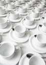 Cups and saucers