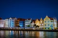 Curacao, Netherlands Antilles View of colorful buildings of downtown Willemstad Curacao Caribbean Royalty Free Stock Photo