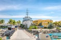 Curacao Sea Aquarium entrance and Dolphin Academy