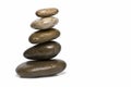 Curative stones in zen balance. Royalty Free Stock Photo