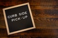 Curb Side Pick Up Copy Space