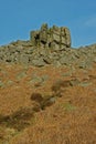 Curbar Edge, Peak District, Derbyshire,