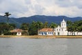 Curch in Paraty, state Rio de Janeiro, Brazil