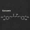 Curcumin turmeric spice, Structural chemical formula
