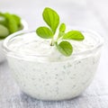 Curd with herbs