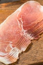 Cured Italian Prosciutto Ham Royalty Free Stock Photo