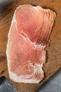 Cured Italian Prosciutto Ham Royalty Free Stock Photo